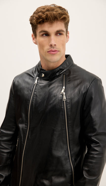 Kennedy Velvet Peak Lapel Tuxedo Jacket - Negro