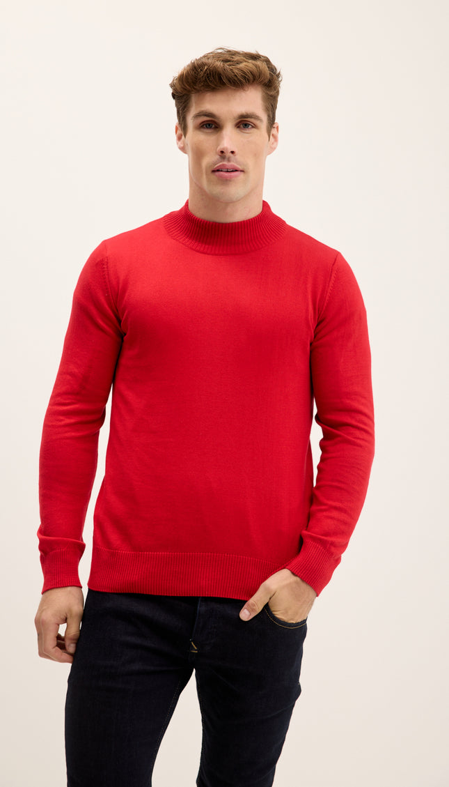 6289 КРАСНЫЙ СВИТЕР