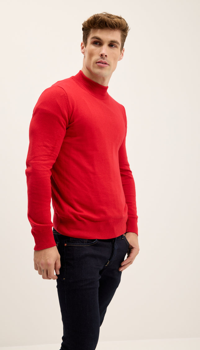 6289 КРАСНЫЙ СВИТЕР