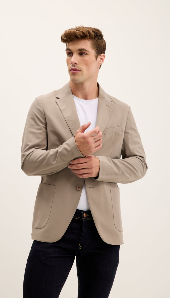 Wrinkle Free Tapered Travel Jacket - Vizon