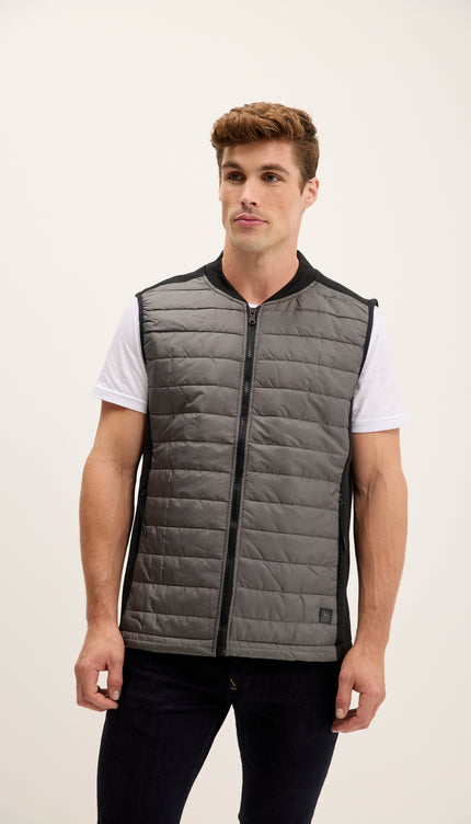 Gilet matelassé léger - Noir