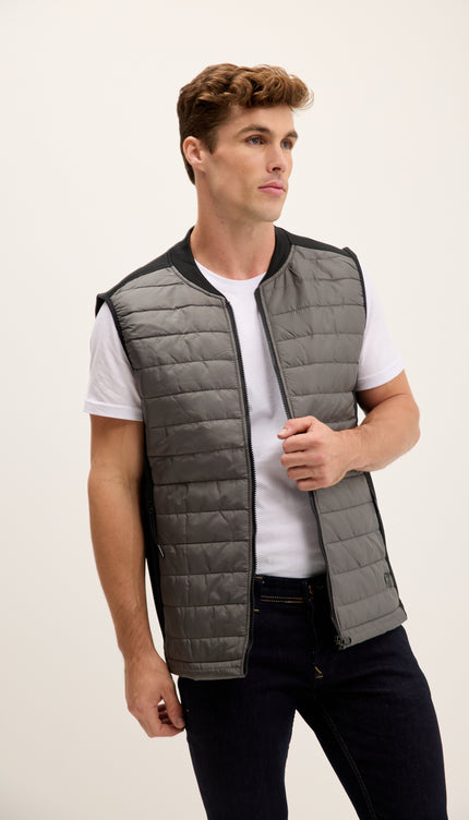 Gilet matelassé léger - Noir