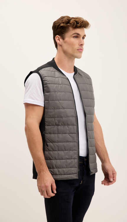 Gilet matelassé léger - Noir