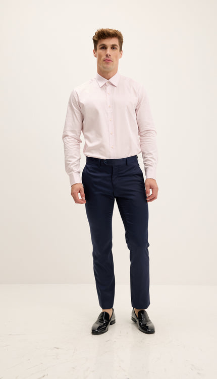 Camicia elegante con dettagli tono su tono - Rosa chiaro