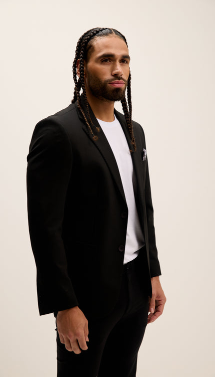 Classic Fit Jetsetter Blazer - Black