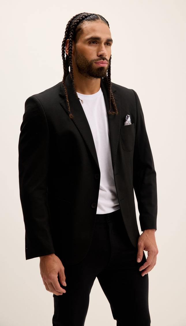 Classic Fit Jetsetter Blazer - Black