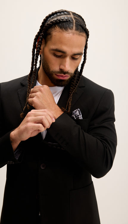Classic Fit Jetsetter Blazer - Black