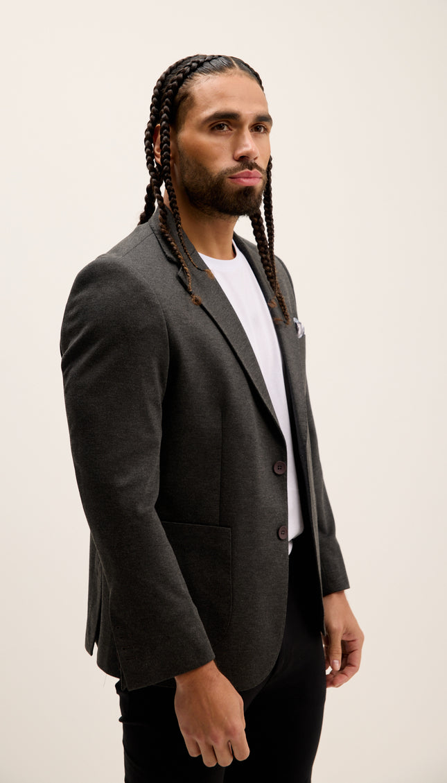Classic Fit Jetsetter Blazer - Anthracite