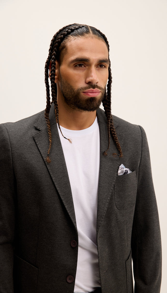 Classic Fit Jetsetter Blazer - Anthracite