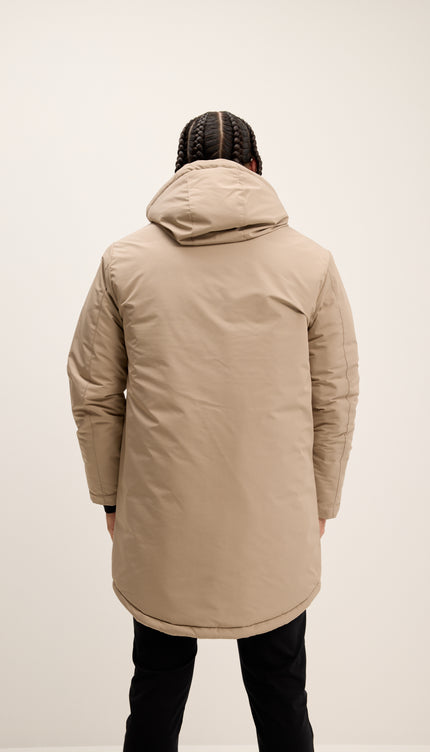 Traveler's Thermal Winter Coat - Stone