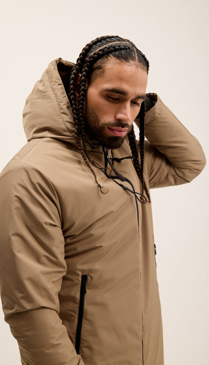 Traveler's Thermal Winter Coat -  Camel
