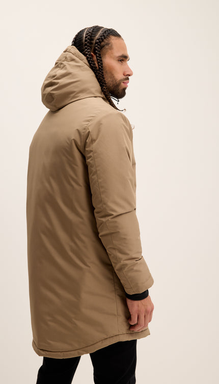 Traveler's Thermal Winter Coat -  Camel