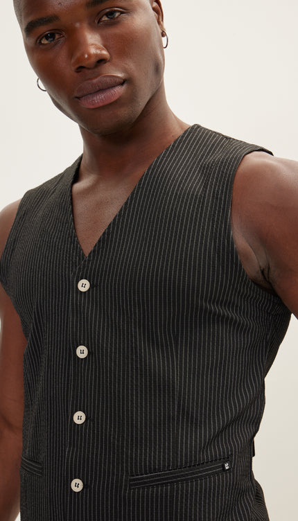 N° 51013 GILET NERO