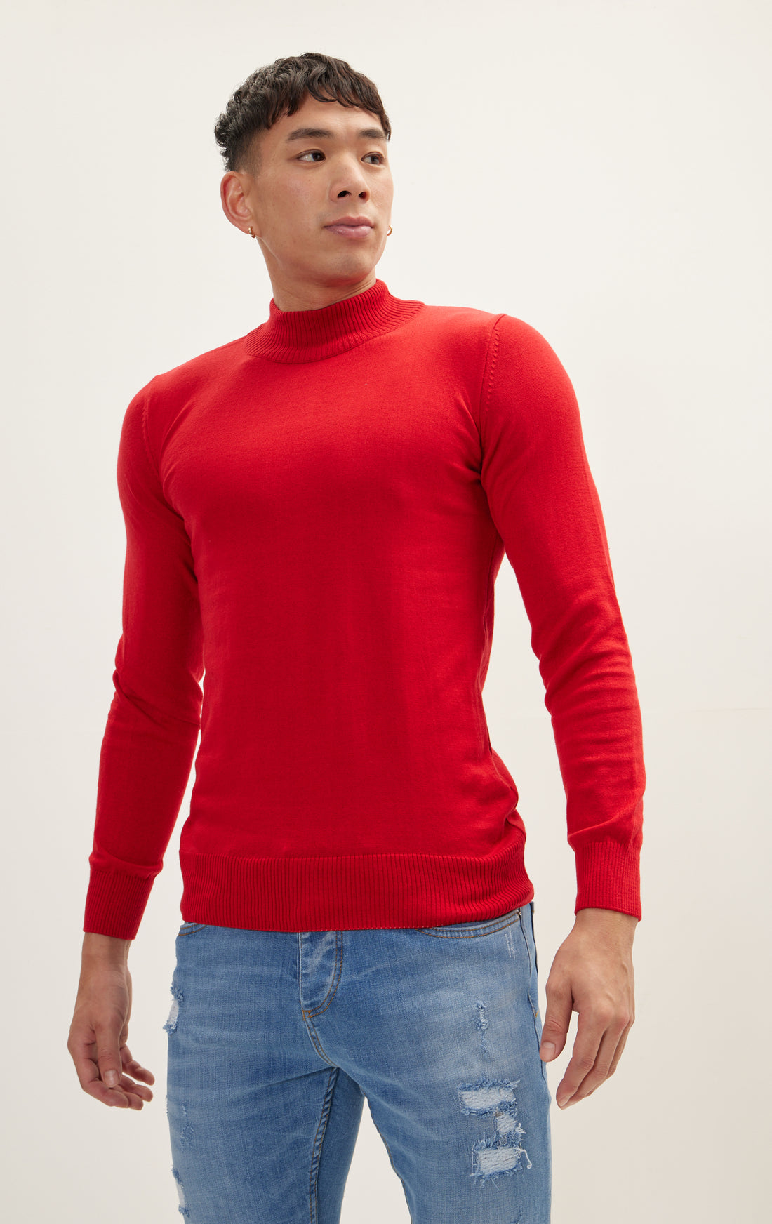 6289 RED SWEATER