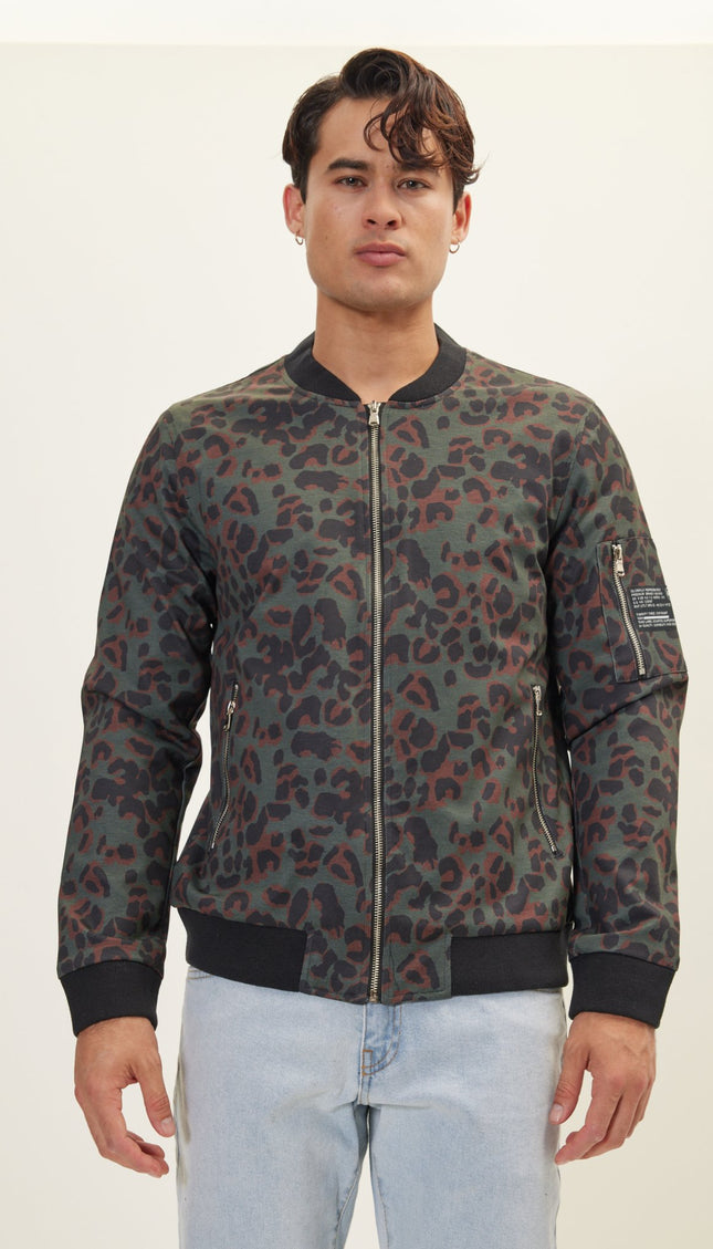 Abstract Bomber - Leopard - Ron Tomson