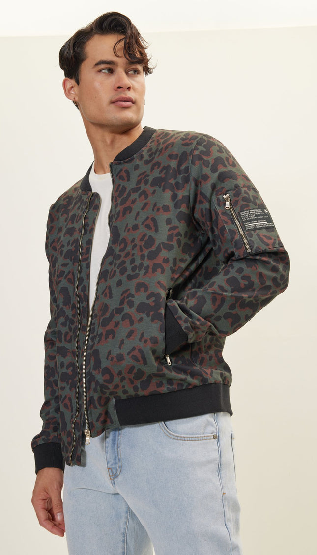 Abstract Bomber - Leopard - Ron Tomson