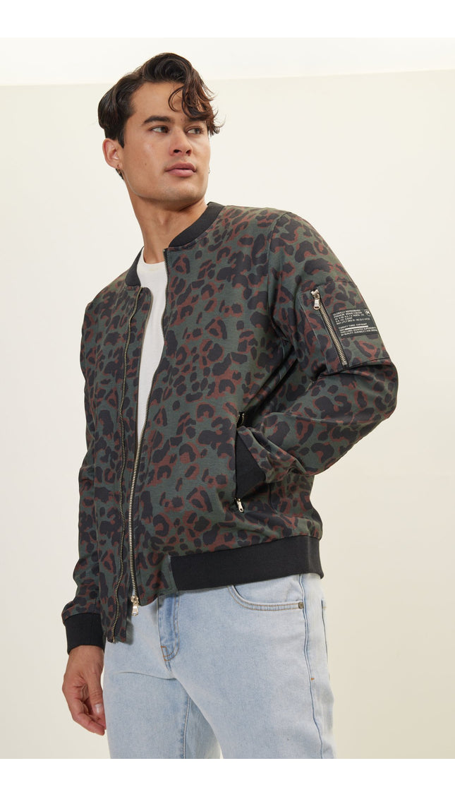 Abstract Bomber - Leopard - Ron Tomson