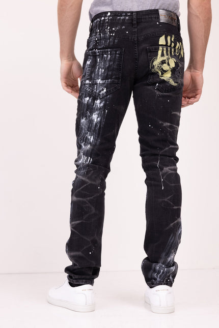 Alien Denim Jeans - Black - Ron Tomson