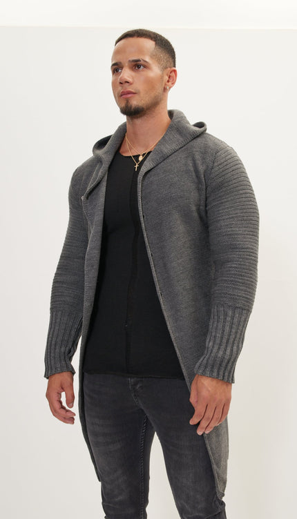 Anthracite Cardigan - Ron Tomson