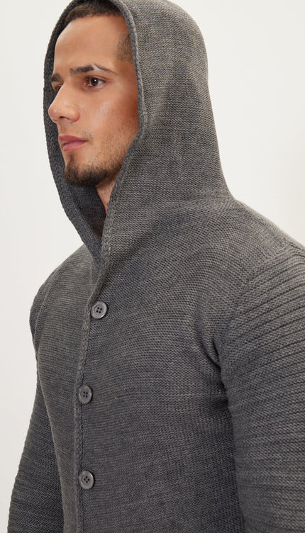 Anthracite Cardigan - Ron Tomson