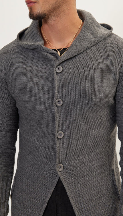 Anthracite Cardigan - Ron Tomson