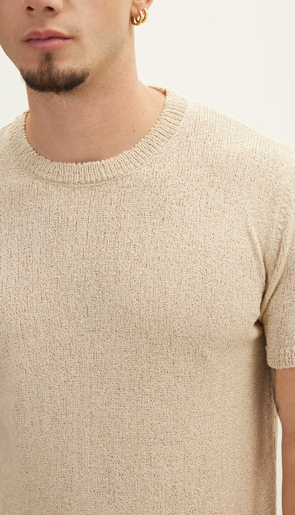 Beige Sweater - Ron Tomson