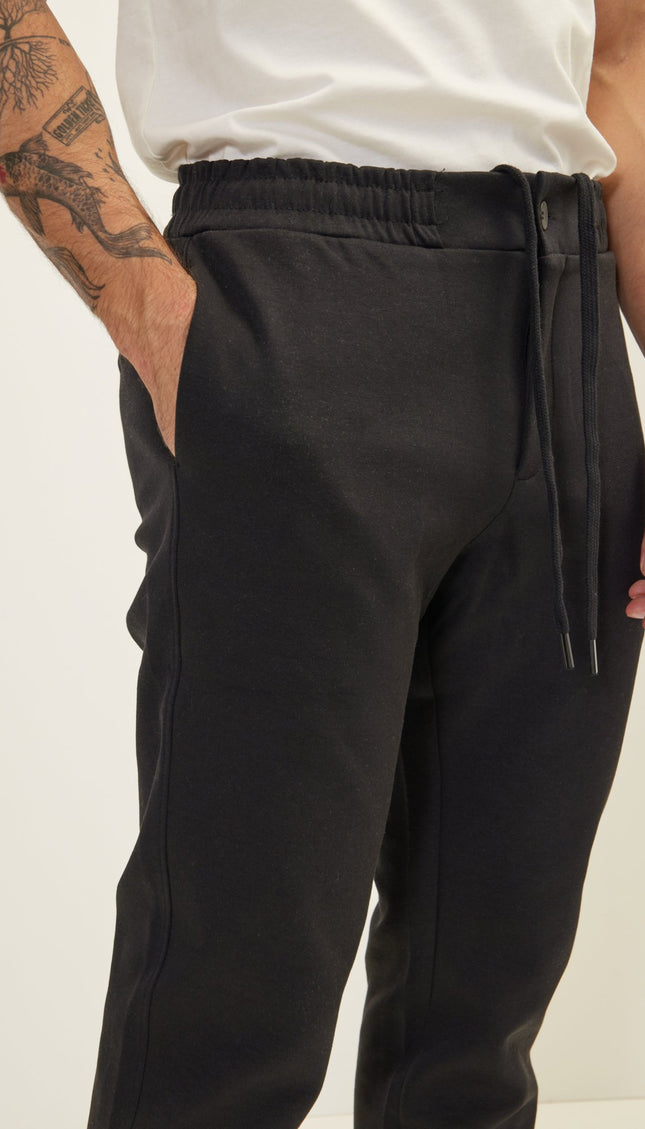 Black Jogger Pants - Ron Tomson
