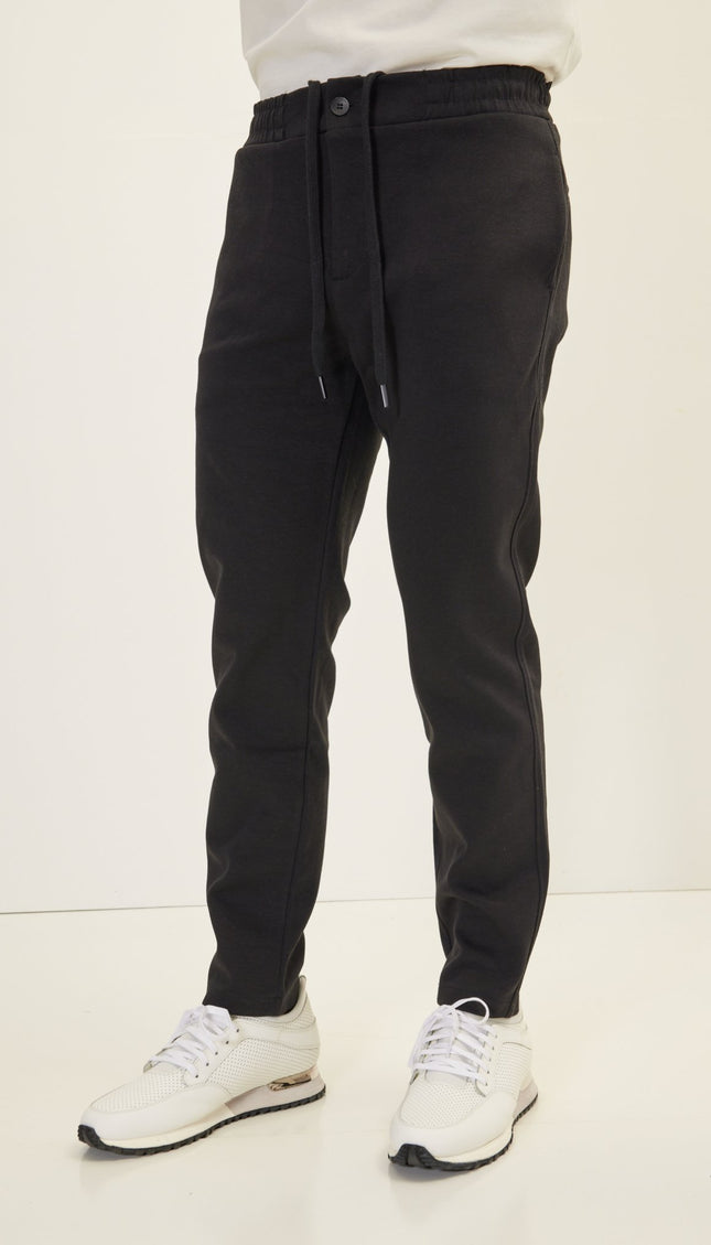 Black Jogger Pants - Ron Tomson