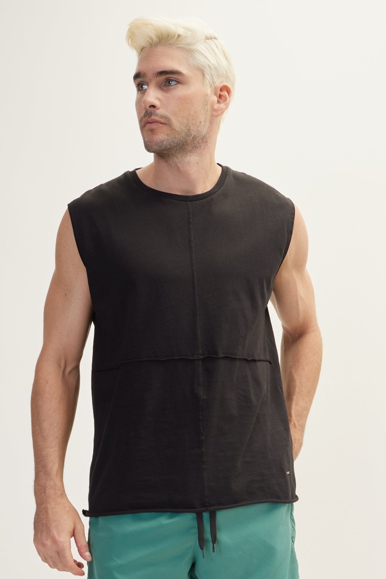 Black Knitted T - Shirt - Ron Tomson