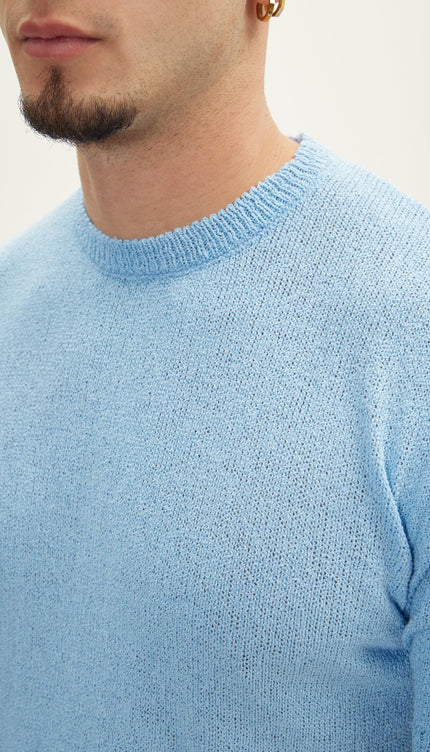Blue Sweater - Ron Tomson