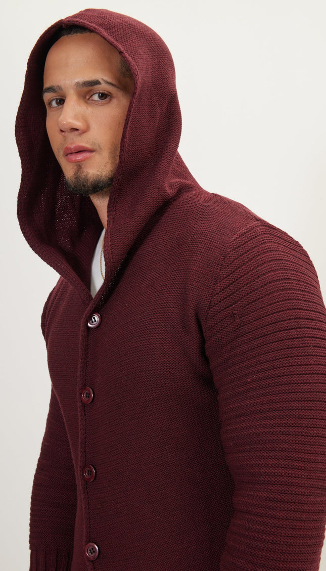 Bordeaux Cardigan - Ron Tomson