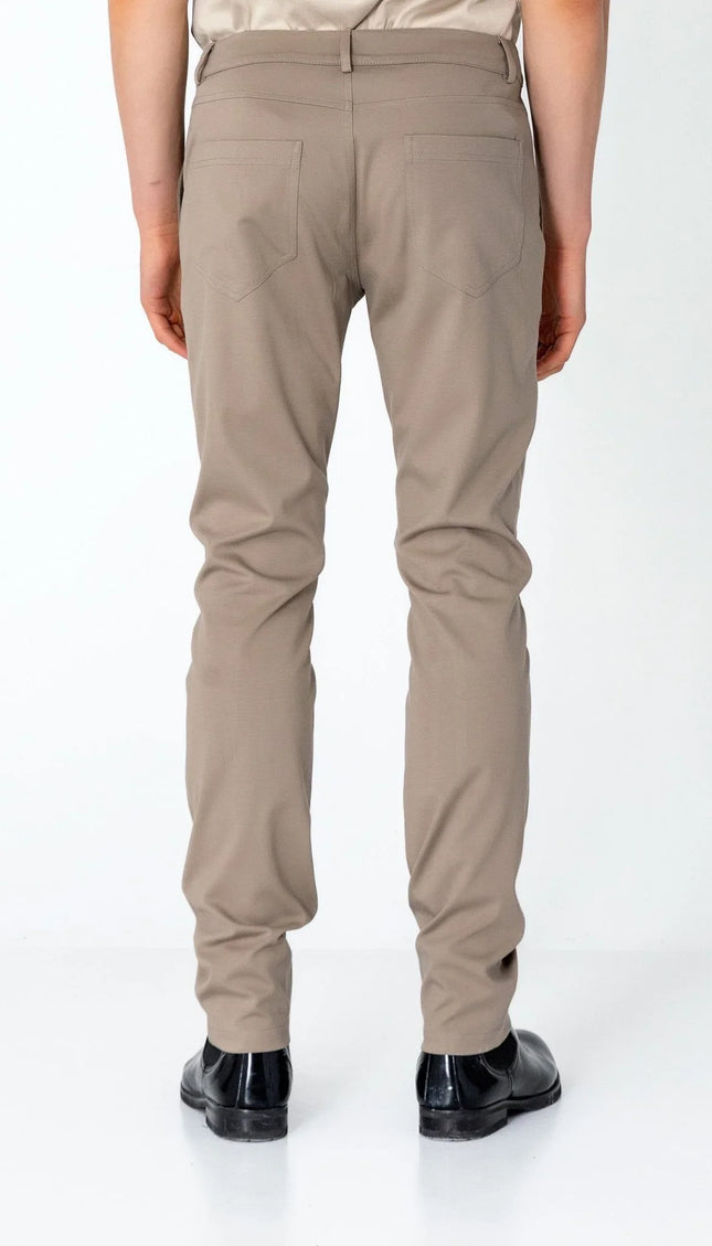 Casual Wear Pants - Sand - Ron Tomson