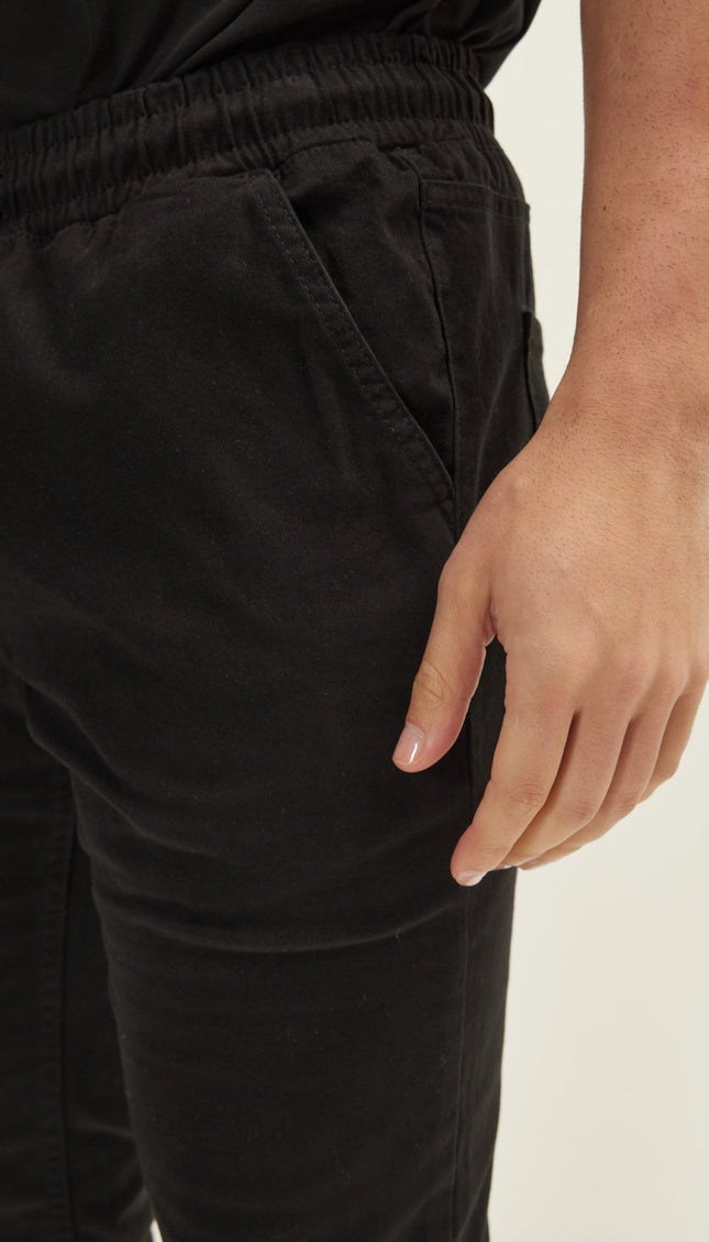 Chino Pants - Black - Ron Tomson