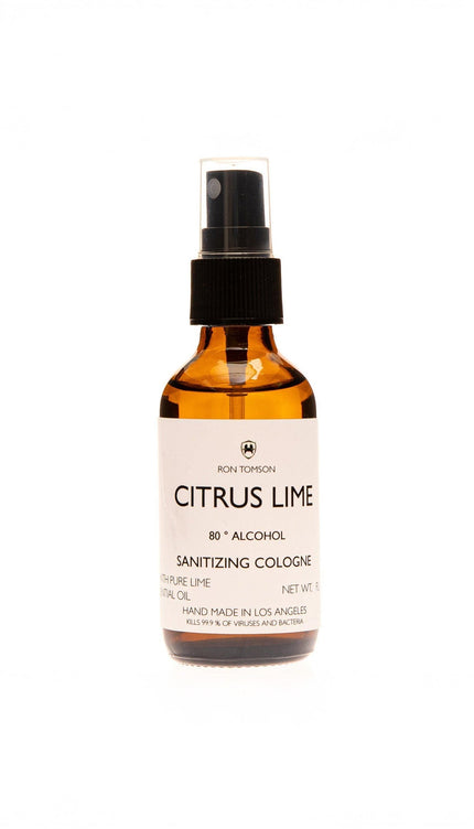 Citrus Lime Sanitizing Cologne - Ron Tomson