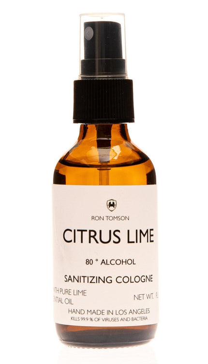 Citrus Lime Sanitizing Cologne - Ron Tomson