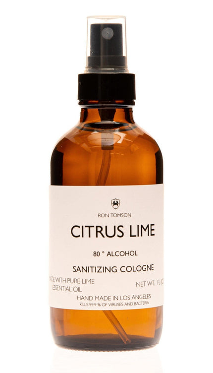 Citrus Lime Sanitizing Cologne - Ron Tomson