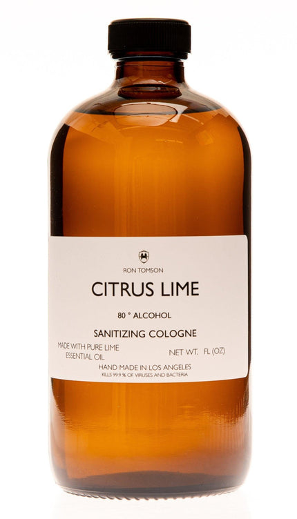 Citrus Lime Sanitizing Cologne - Ron Tomson