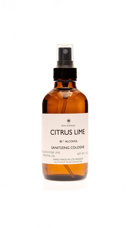 Citrus Lime Sanitizing Cologne - Ron Tomson