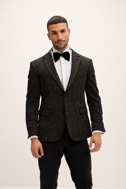 Classic Notch Lapel Dinner Jacket - Gold - Ron Tomson
