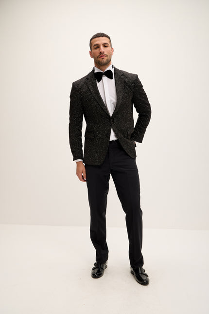 Classic Notch Lapel Dinner Jacket - Gold - Ron Tomson