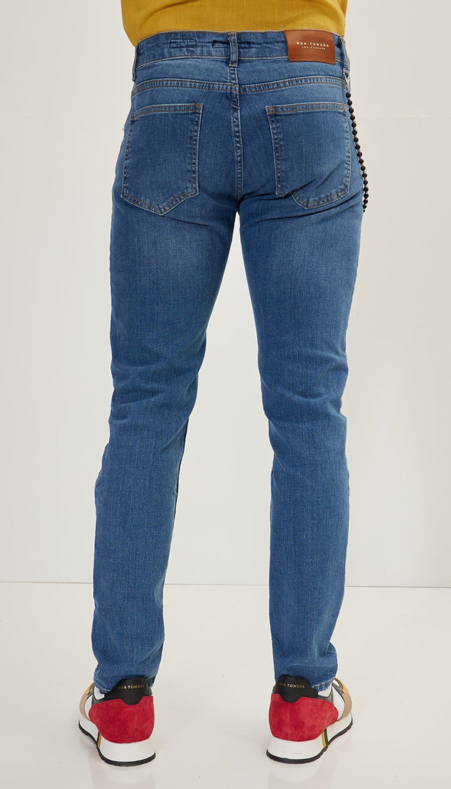 Classic Slim Fit Jean - Blue - Ron Tomson