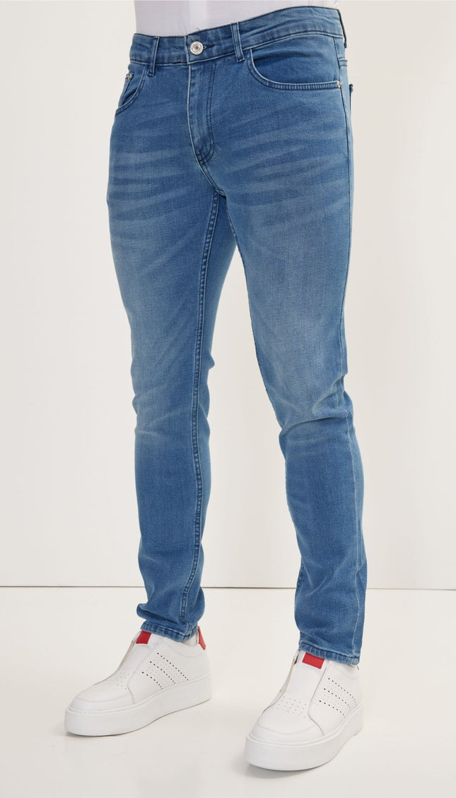 Classic Slim Fit Jean - Dark Navy - Ron Tomson