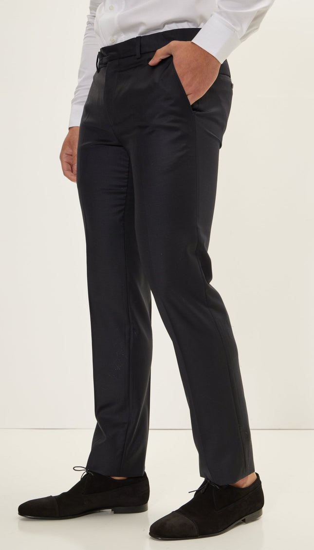 Classic Tuxedo Pants - Black - Ron Tomson
