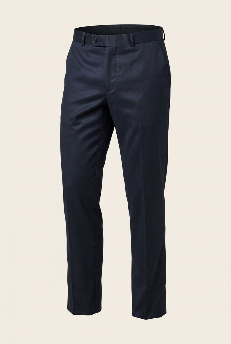Classic Tuxedo Pants - Dark Navy - Front
