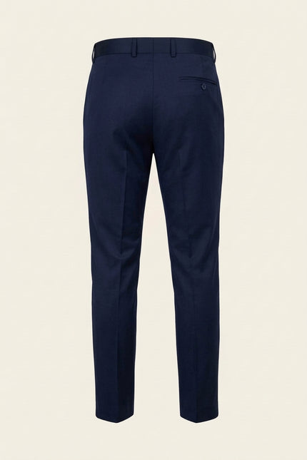 Classic Tuxedo Pants - Navy - Back