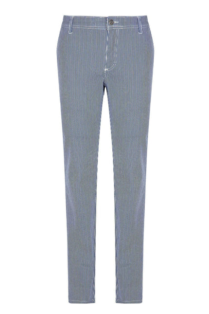 Cotton Pants - Navy - Ron Tomson