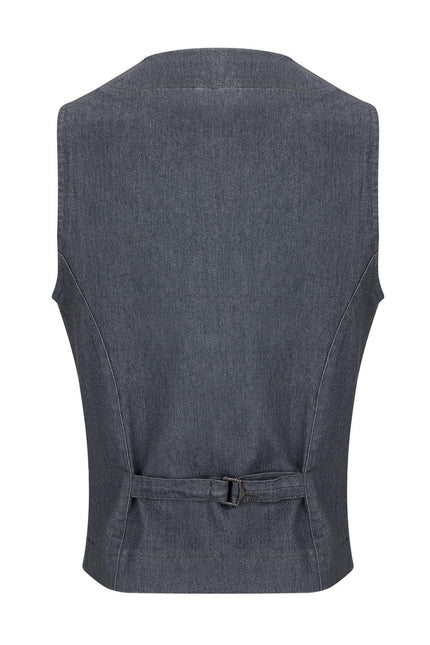 Cotton Vest - Grey - Ron Tomson