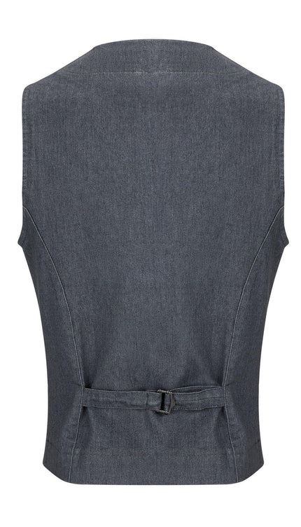 Cotton Vest - Grey - Ron Tomson