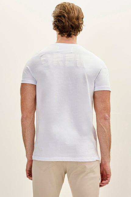 Crew DTLA T-shirt - White - 8231 - Ron Tomson
