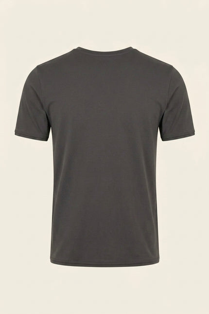 Crew Neck T-shirt - Anthracite - Back
